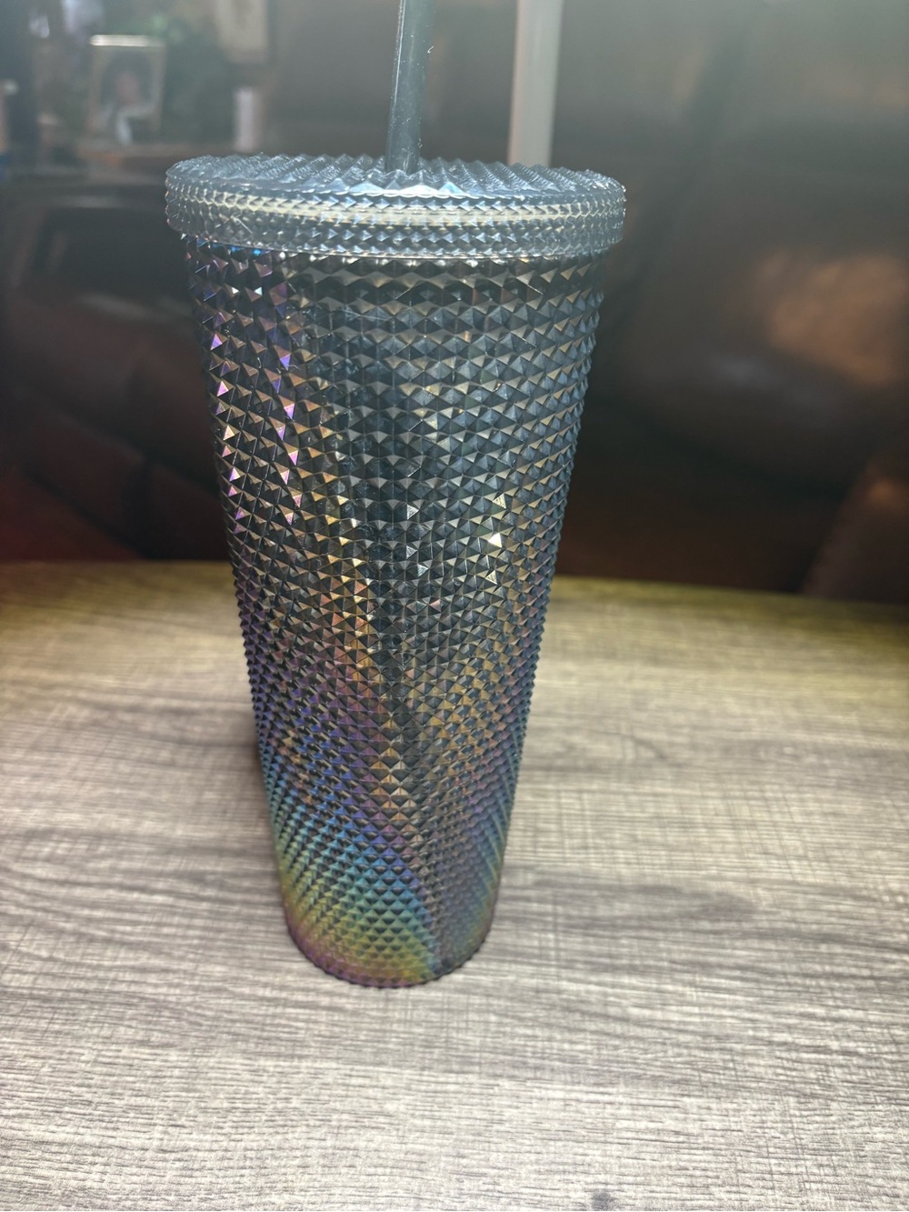 Starbucks Iridescent Black Studded Tumbler with Straw - Picture 2 of 3